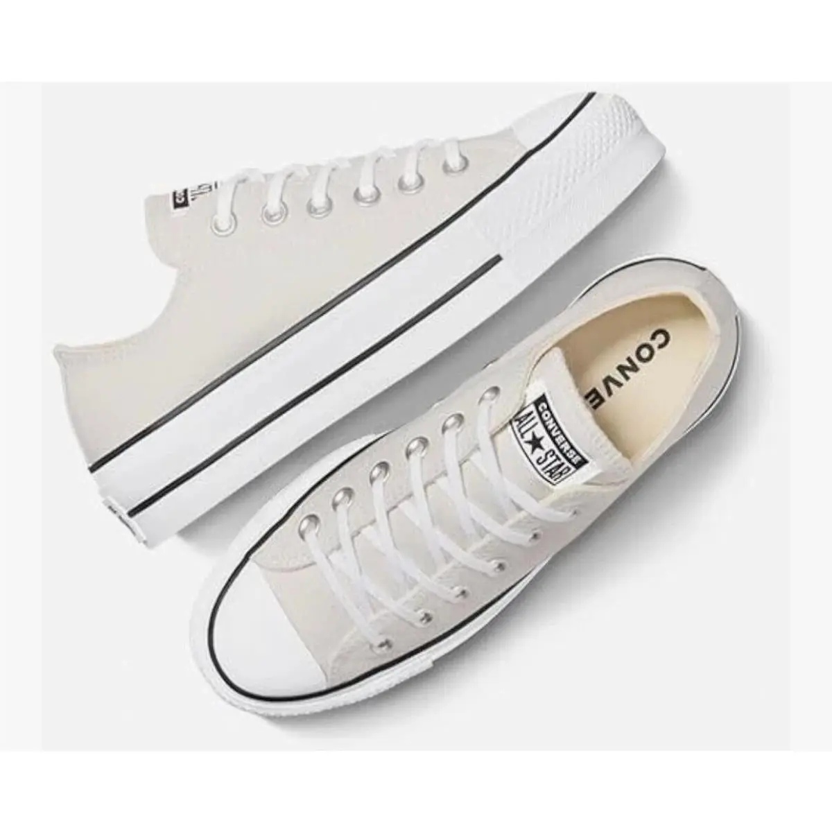 Converse shoes - Converse Chuck Taylor All-Star Lift Platform - White 0