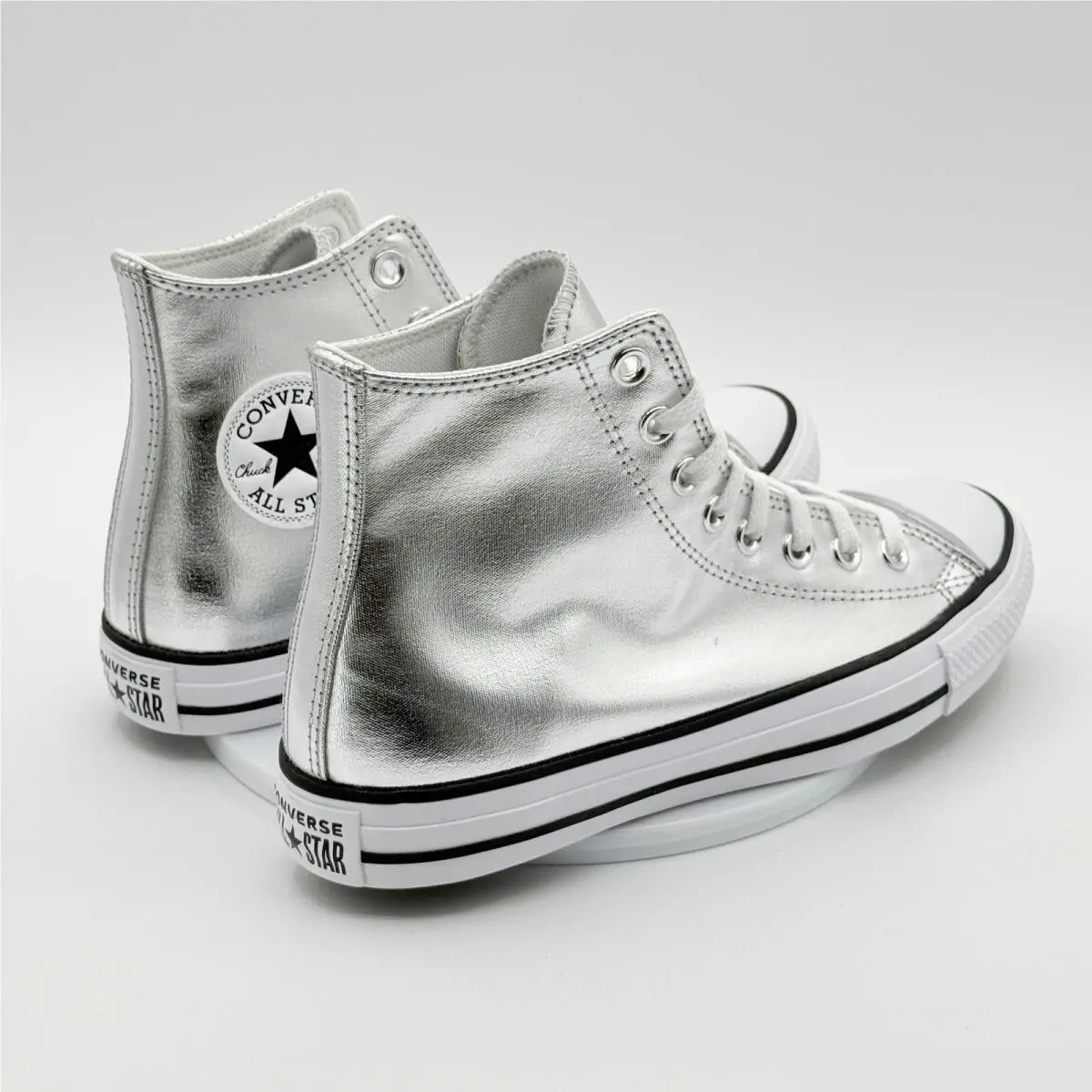 Converse shoes - Converse Chuck Taylor All Star Hi - 561678C - Silver 1