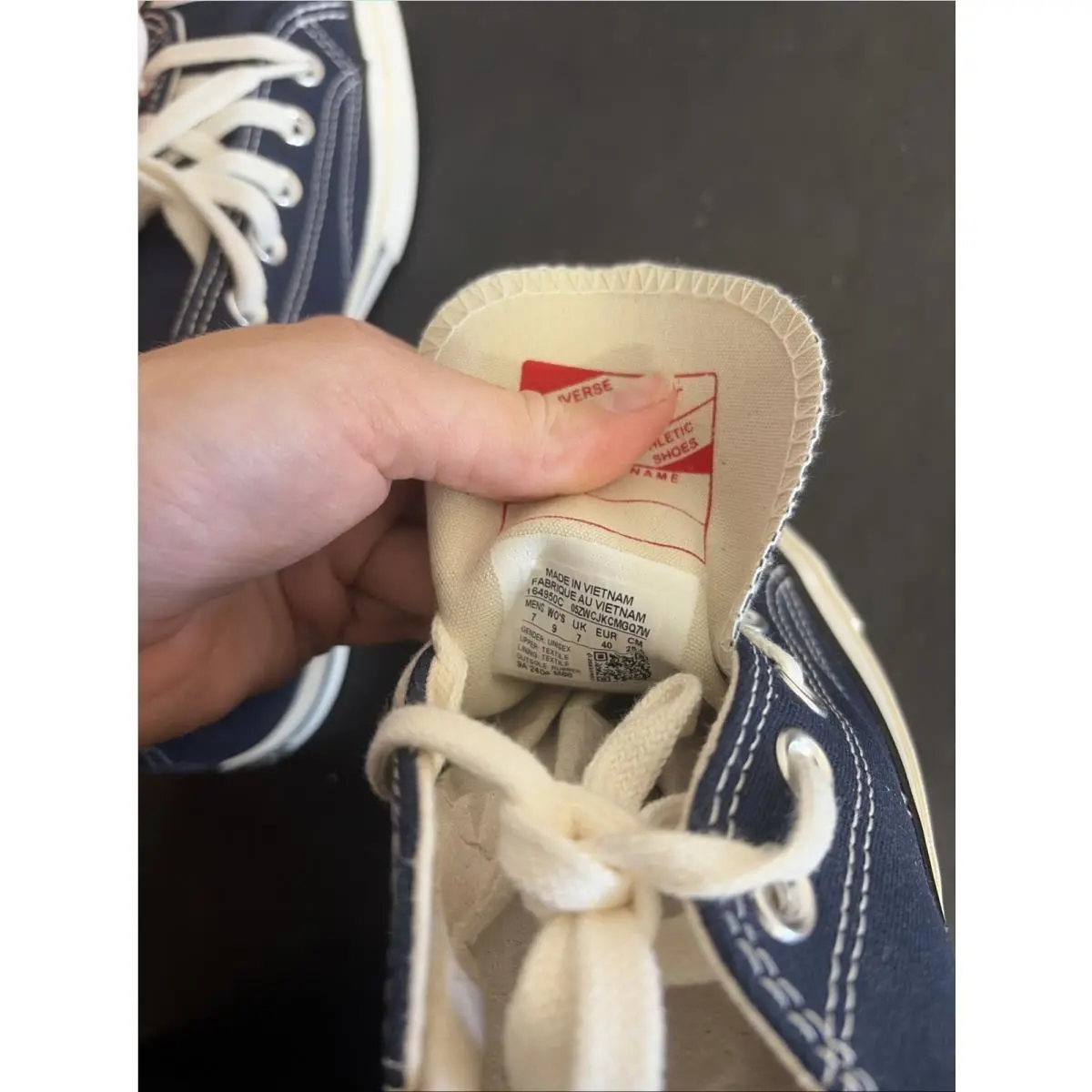 Converse shoes - Converse Chuck 70 - Chuck - 164950C - Blue (UPC: 0888757076048) 1