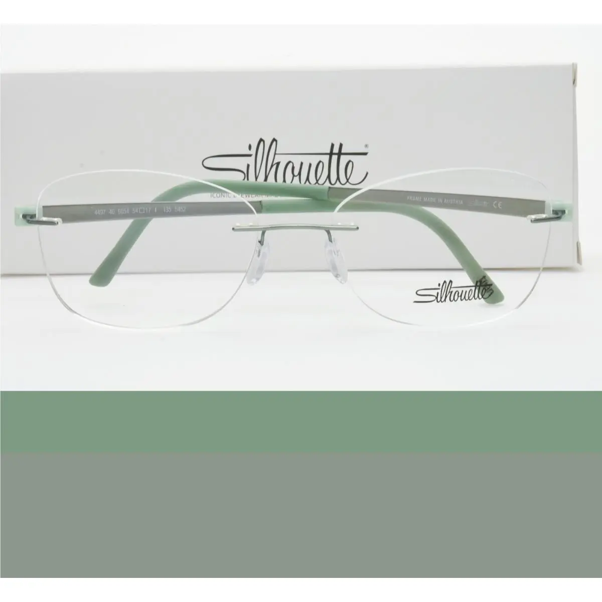 Silhouette Rimless Eyeglasses 54mm 4497 40 6054 54-17-135