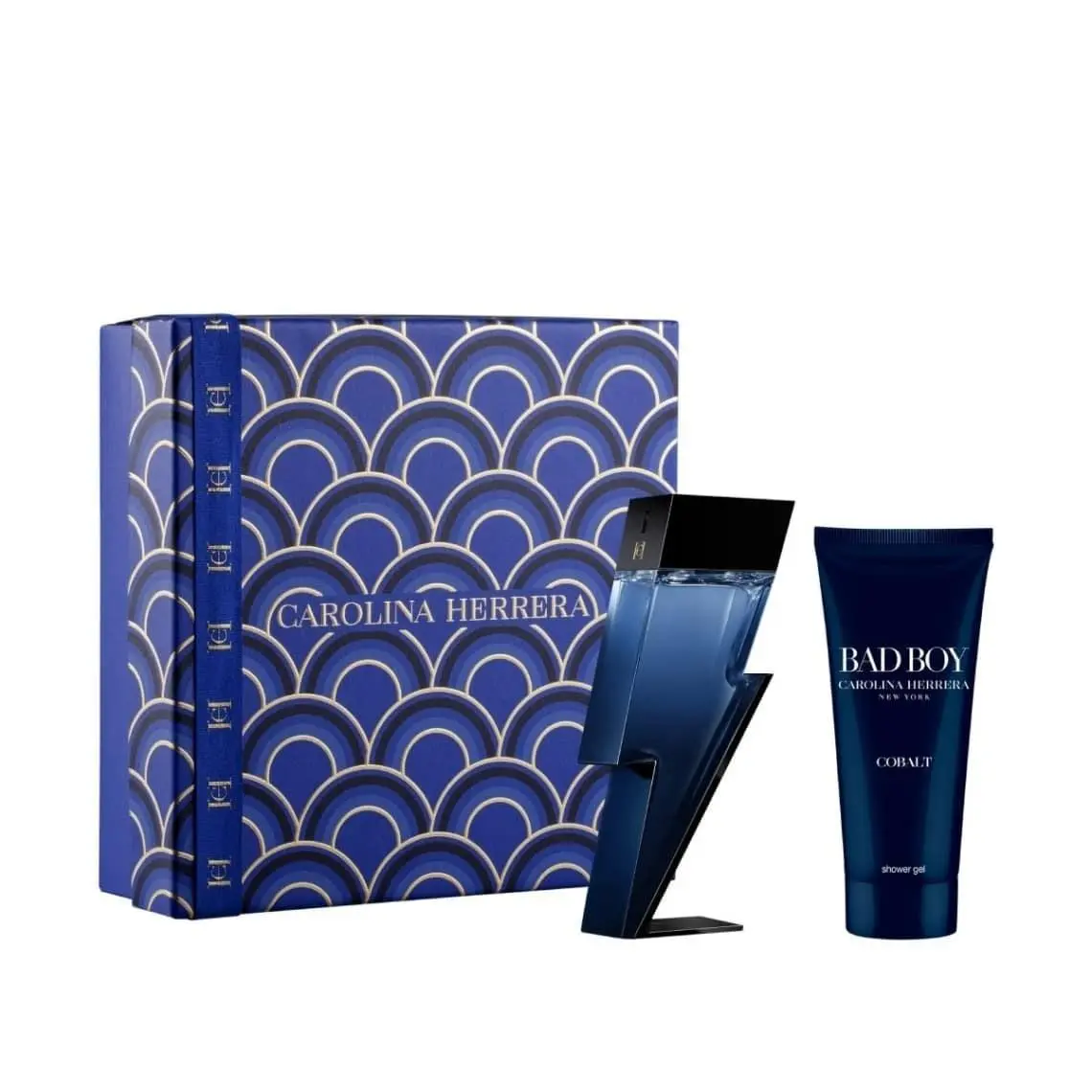 Carolina Herrera Men`s Bad Boy Cobalt Gift Set Fragrances 8411061092521