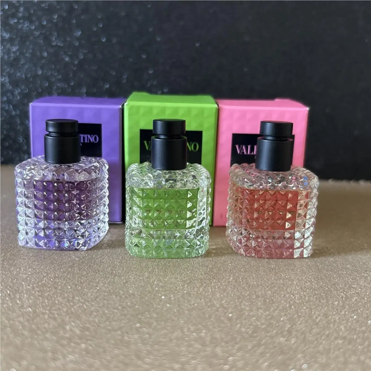 Valentino Donna Born IN Roma Purple Melancholia Green Stravaganza Minis 5ml