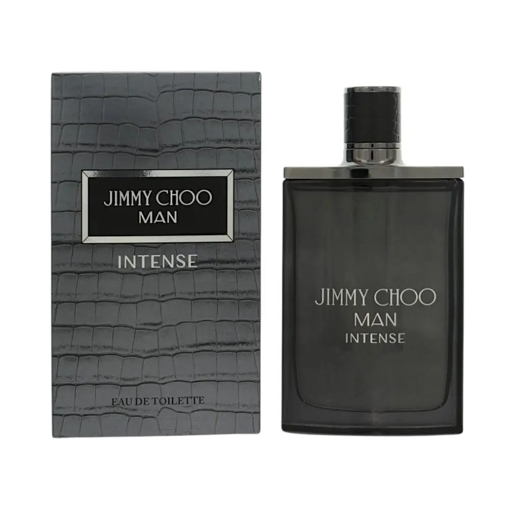 Man Intense  Box For Men 3.3 Oz Eau De Toilette Spray by Jimmy Choo