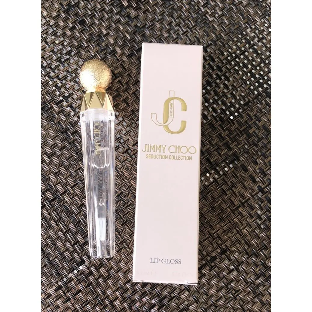 Jimmy Choo Clear Lip Gloss — Gold-capped Seduction Collection