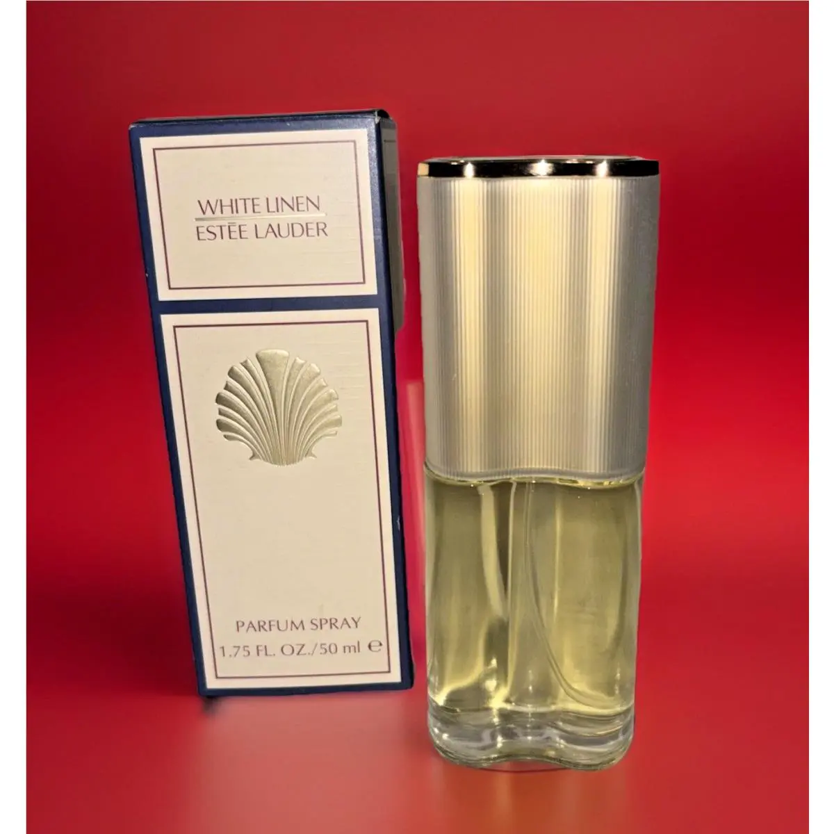 Estee Lauder White Linen Parfum Spray 50ml/1.75 Fl Oz Vintage Nos Read