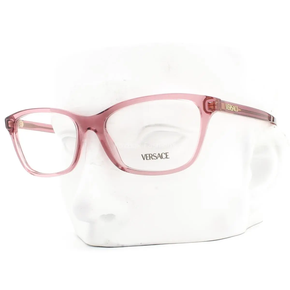 Eyeglasses Glasses Mod 3375 5234 Crystal Amarena Pink 54mm with Case by Versace