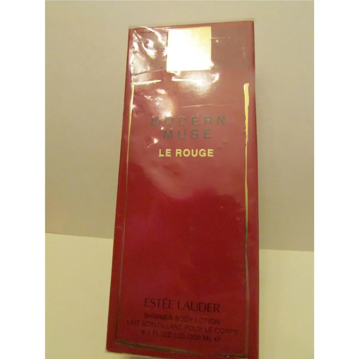 Estee Lauder Modern Muse Le Rouge Shimmer Body Lotion 6.7 Oz/200ml