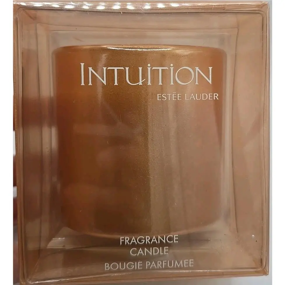 Estee Lauder Perfume Intuition Candle 2.75 Inch Scented Candle Unburned