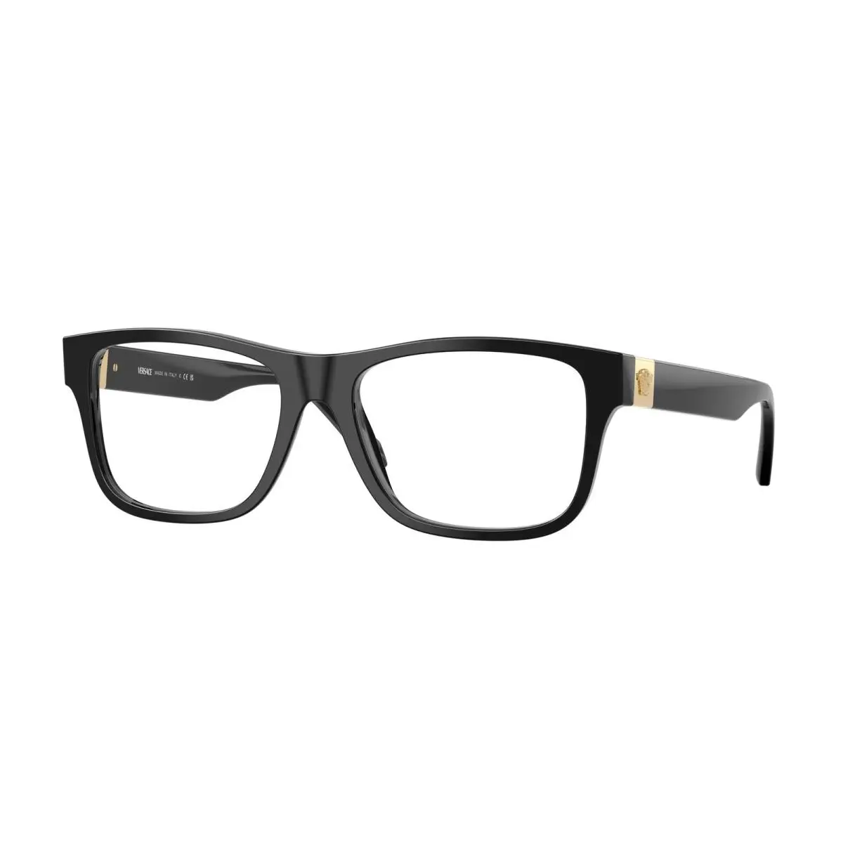 VE3380 GB1 Black Demo Lens 56 mm Men`s Eyeglasses by Versace
