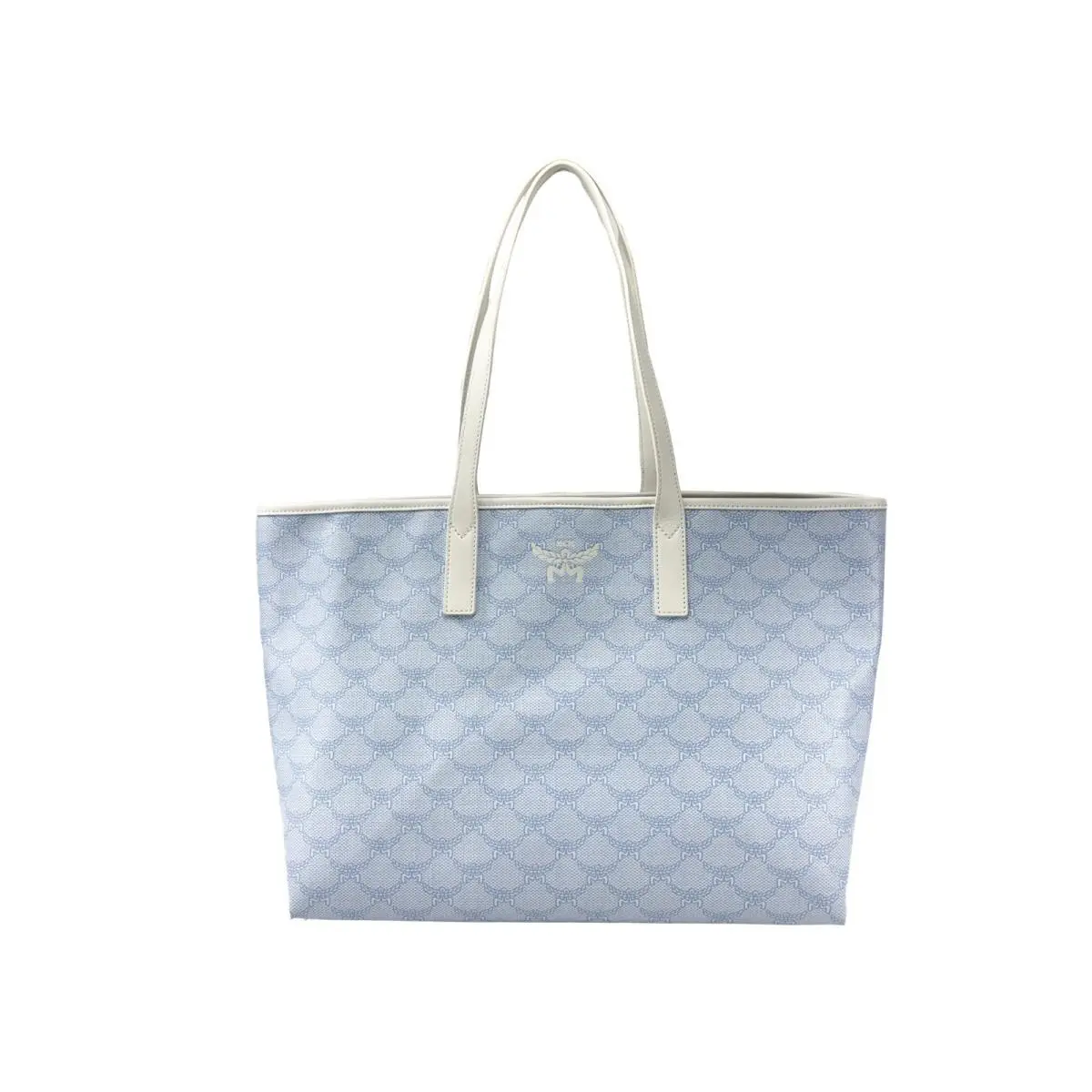 Mcm Medium Himmel Shopper Medium Tote Bag