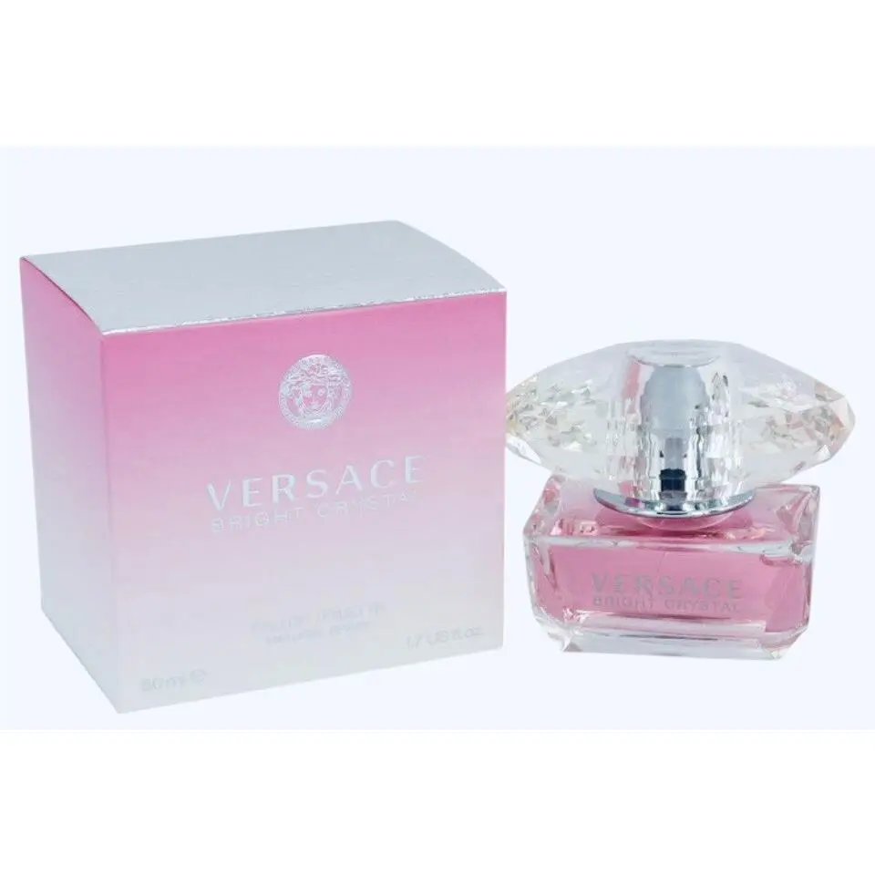 Bright Crystal Perfume by Versace Eau De Toilette Spray For Women 1.7oz