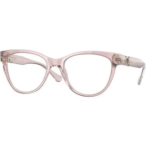Versace Eyeglasses VE3304 5339 51mm Transparent Pink / Demo Lens