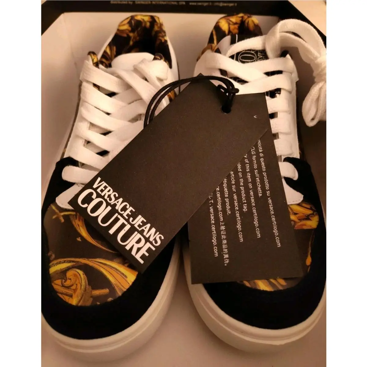 Versace shoes - Versace Jeans Couture - Jeans Couture - 72YA3SJ4 - White (UPC: 196629470932) 6