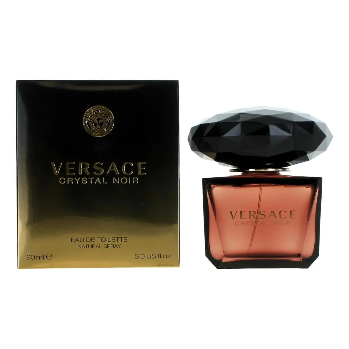 Versace Crystal Noir by Versace 3 oz Edt Spray For Women