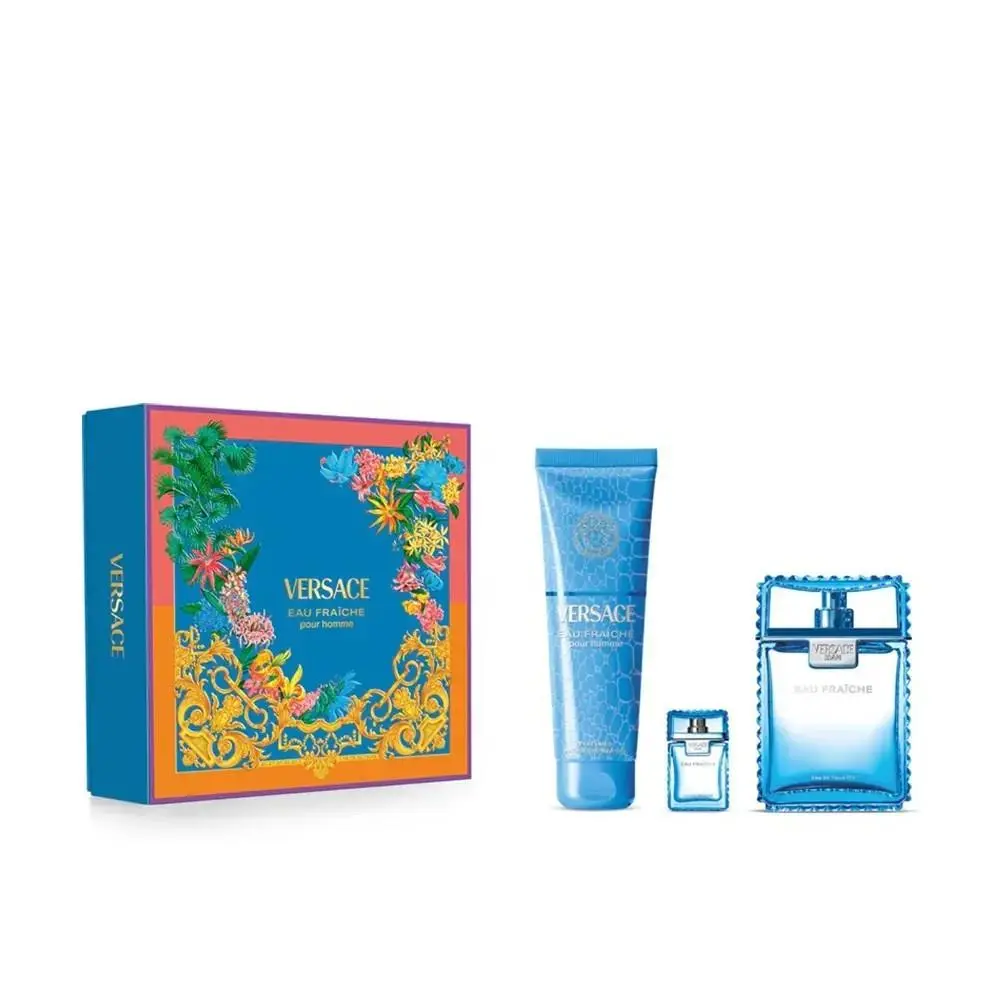 Versace Men`s Eau Fraiche Extreme Gift Set Fragrances 8011003906949