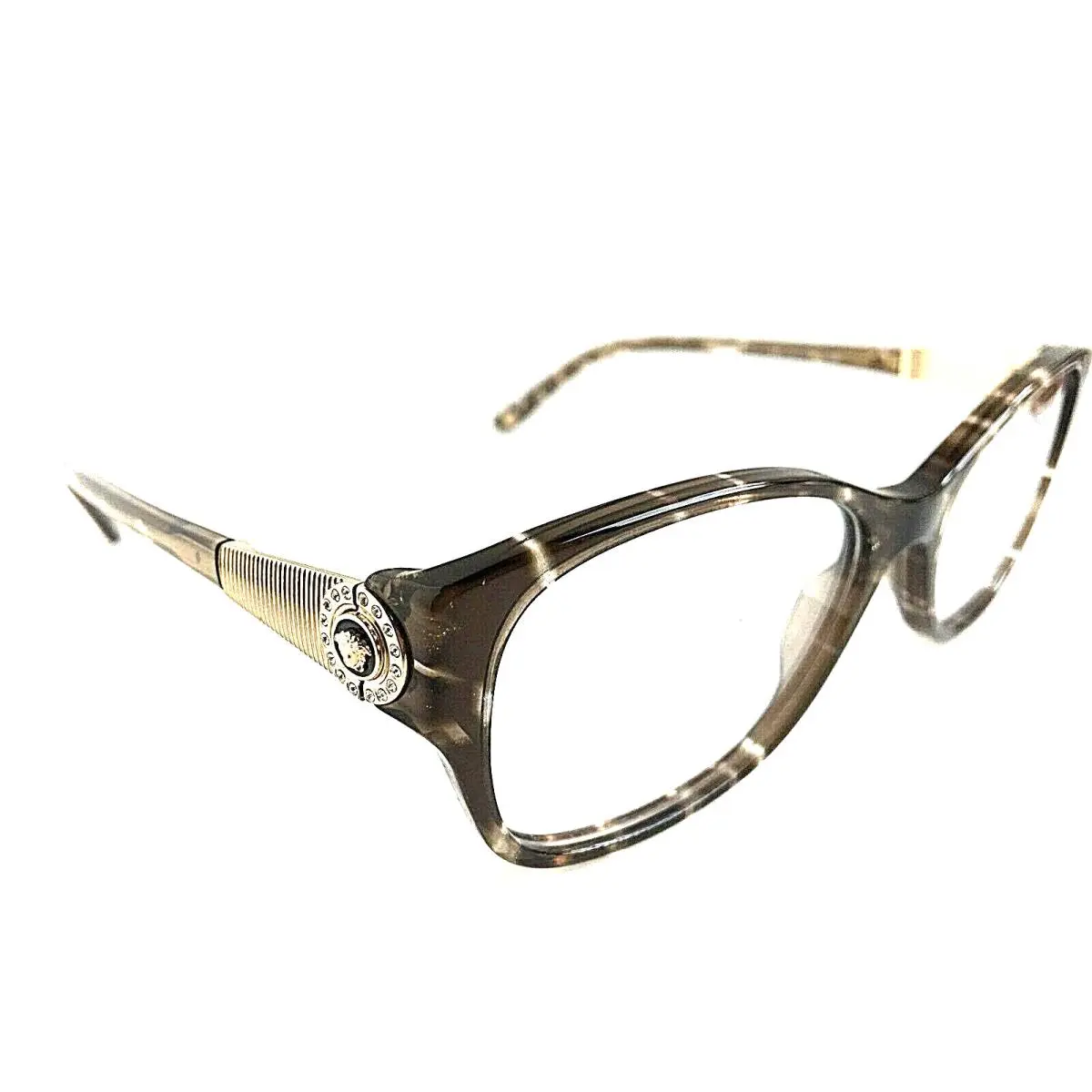 Versace Mod. 31B68B 6969 Gray Tortoise 52mm Women`s Eyeglasses Frame Italy