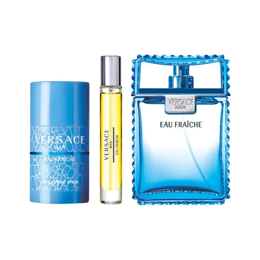 Versace Men`s Eau Fraiche Gift Set Fragrances 8011003873517