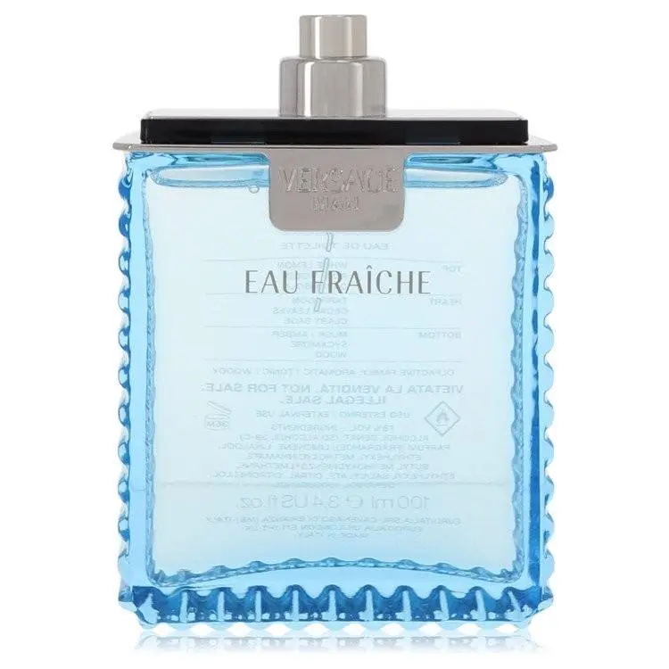 Versace Man Eau Fraiche Edt 3.4 oz Tester Men Cologne