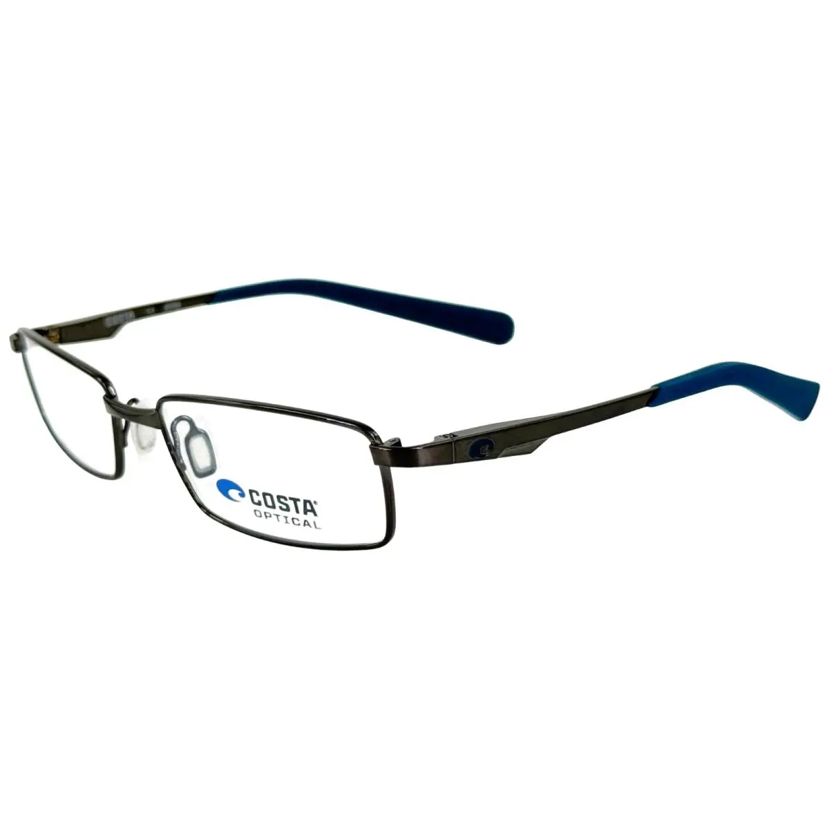 Costa Del Mar BRD100 Bimini Rd 100 Mens Metal Eyeglass Frame 500202 Gun 54-17