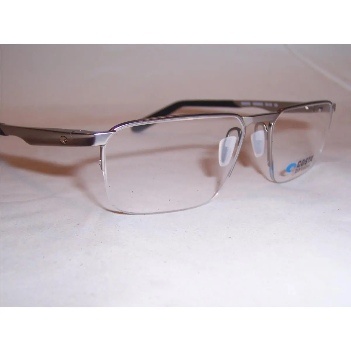Costa Del Mar Eyeglasses 06A3020 Satin Silver 3020-01 55mm RX
