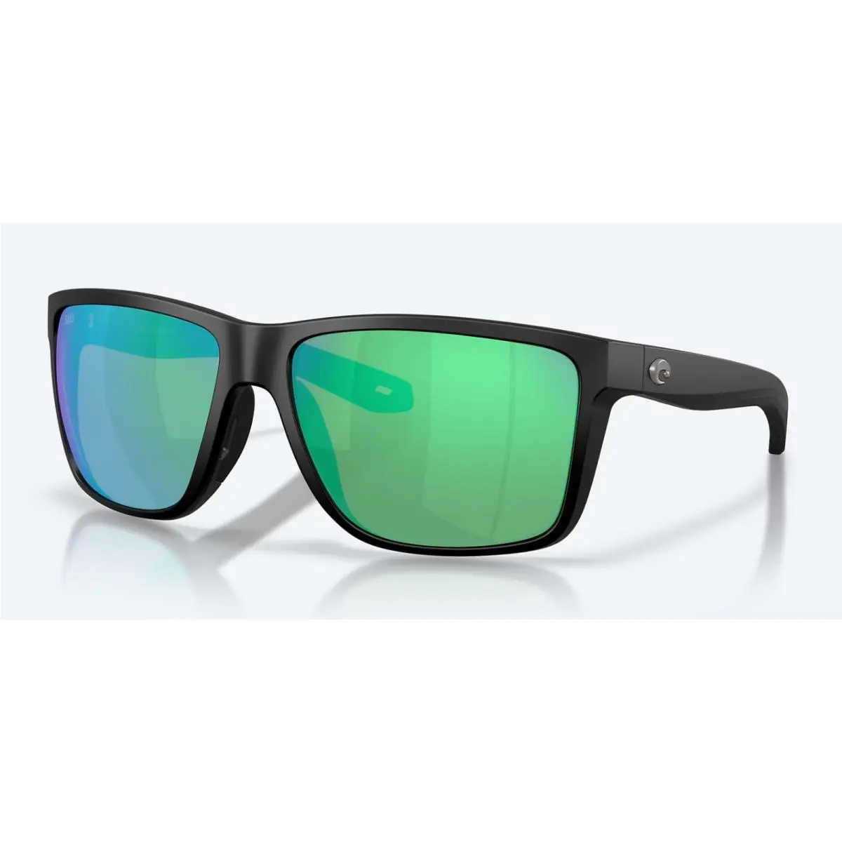 Costa Del Mar Broadbill II XL Matte Black Green Mirror Polarized Glass 580G