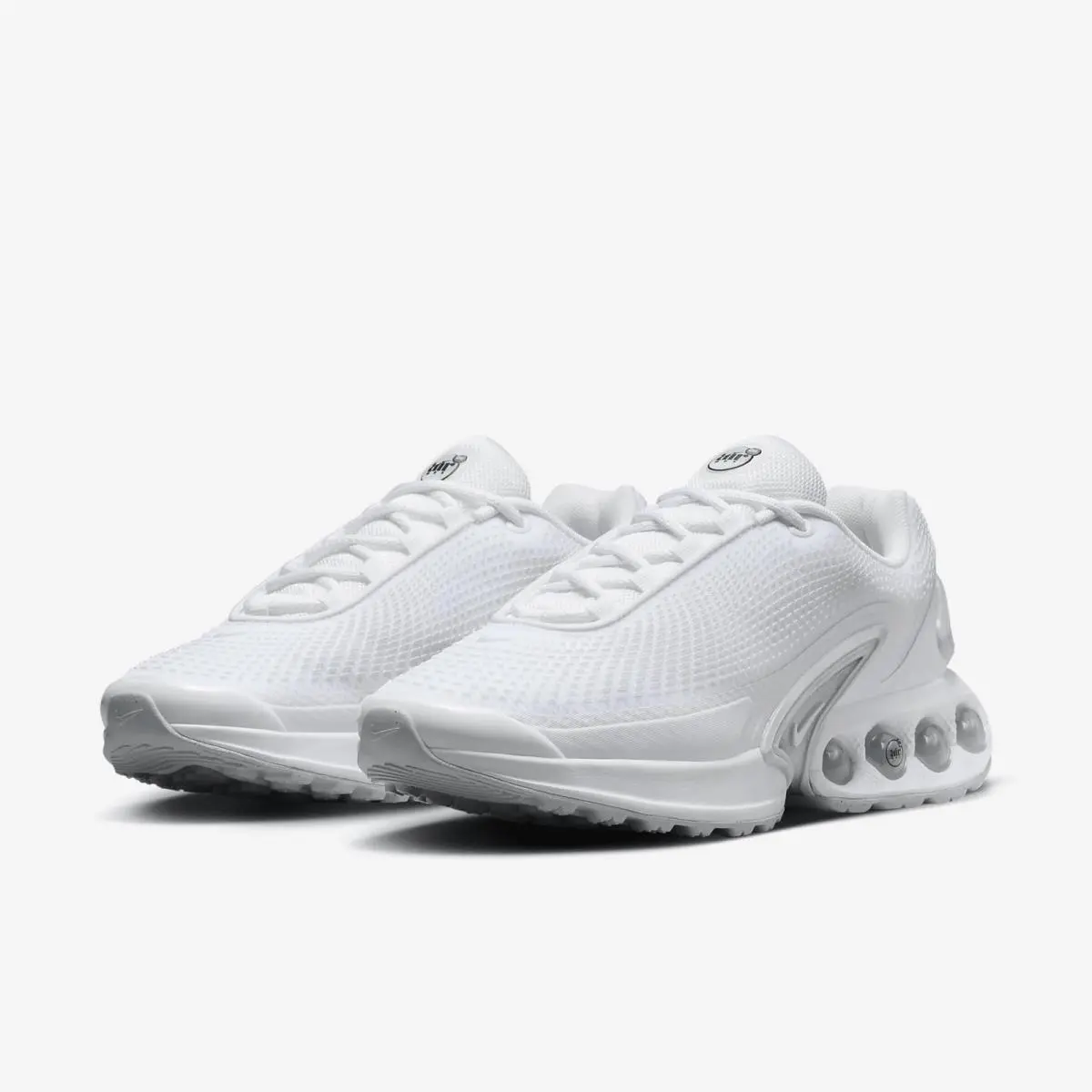 Nike Women Air Max Dn Shoes FJ3145-102 White/metallic Silver/white Size 9