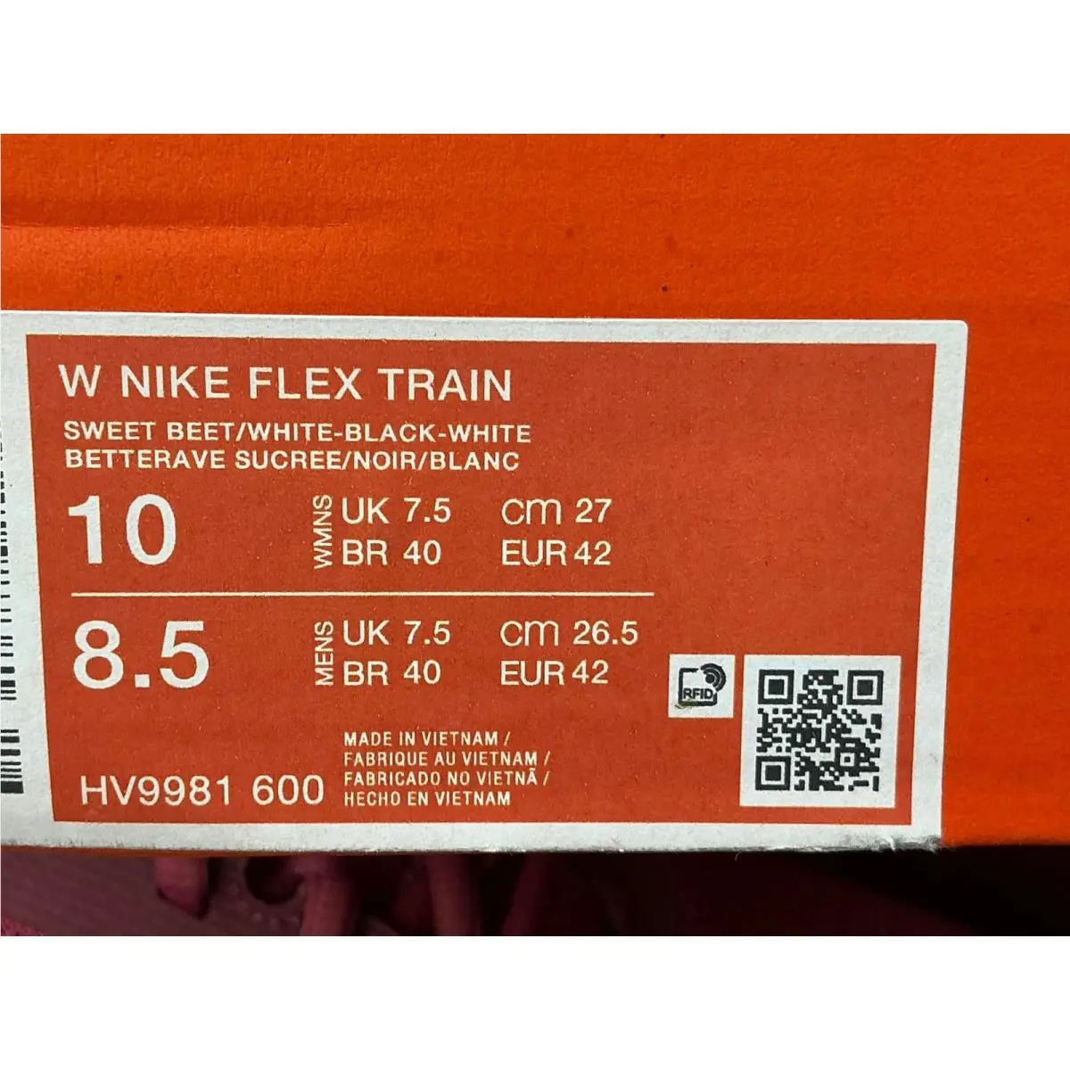 Nike shoes - Nike Flex Train - Flex Train - Red 1