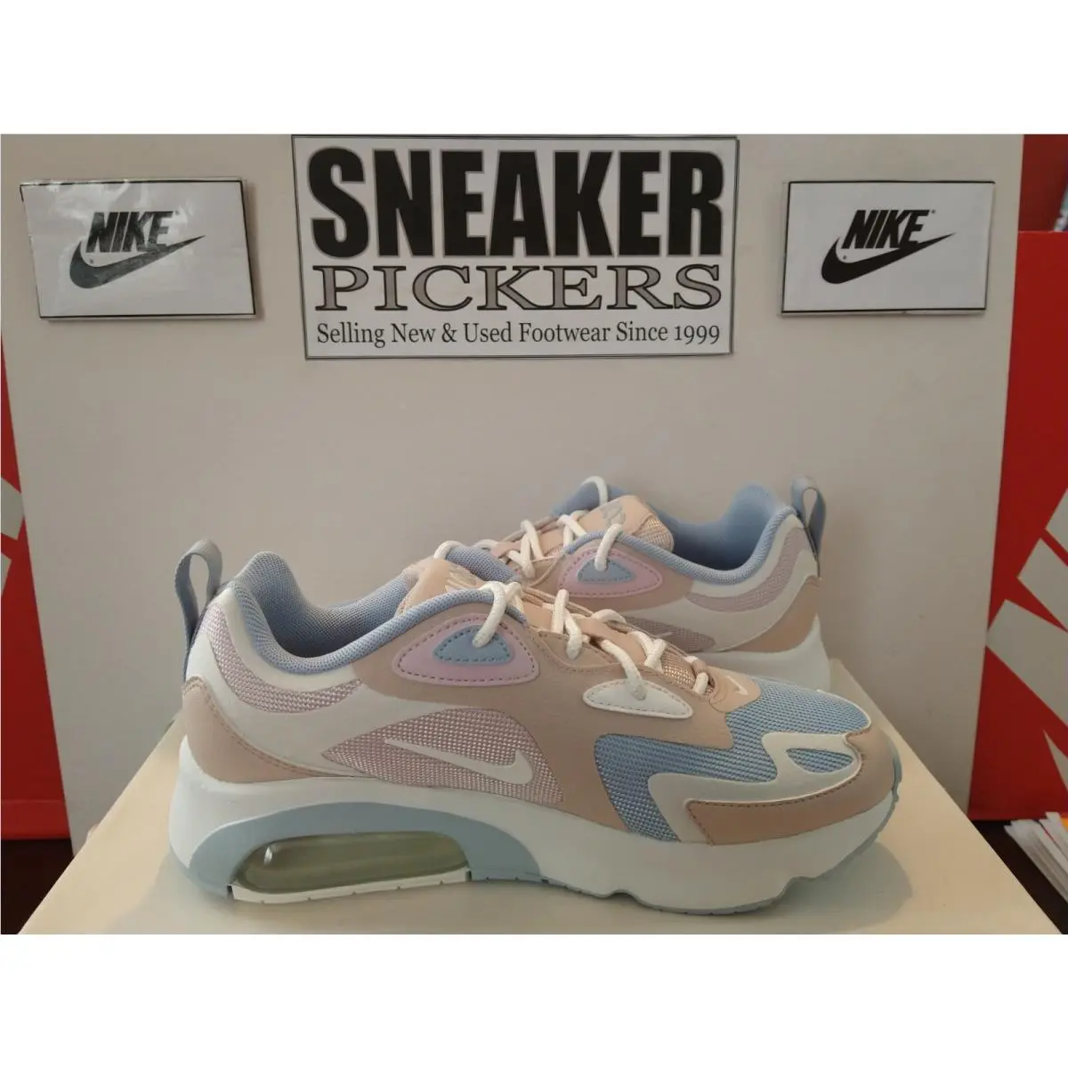 Nike shoes - Nike Air Max 200 - Air Max - CI3867 600 - Barely Rose / Stone - Summit White (UPC: 193654140717) 7