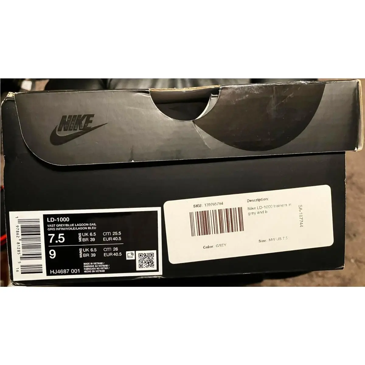 Nike shoes - Nike LD 1000 - HJ4687-001 - Gray 8