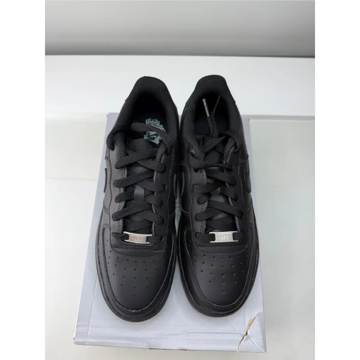 Nike shoes - Nike Air Force 1 LE GS - Black 0