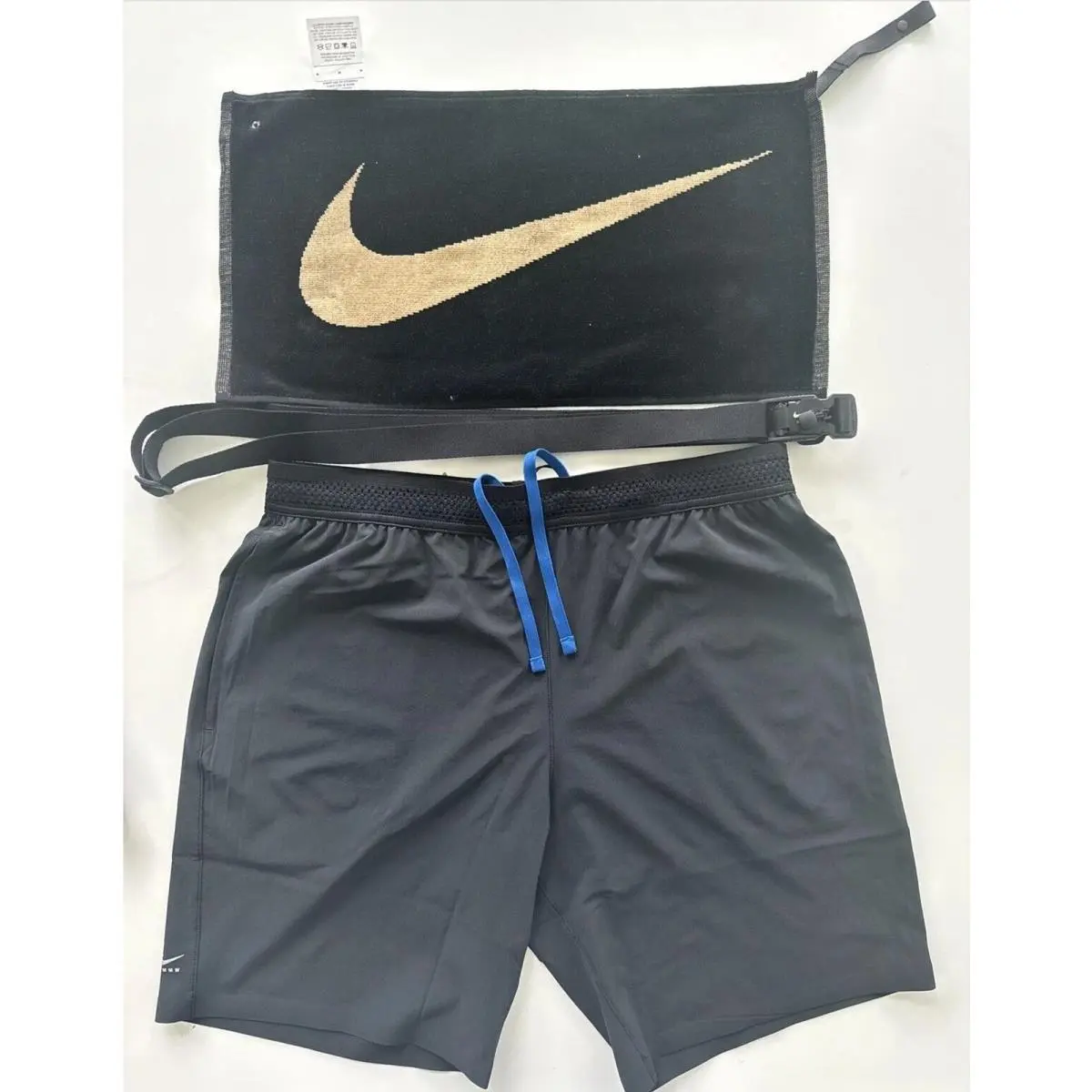 Nike Dri-fit x Mmw Yoga Collection Men`s XL 3-in-1 Shorts Towel DD9439-010