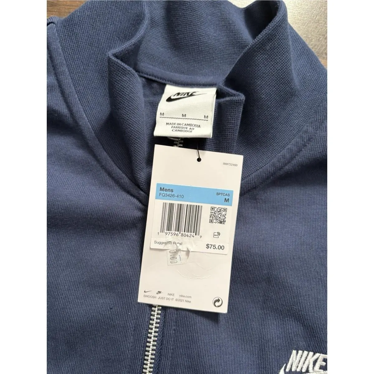 Nike clothing - FQ3426-063 - FQ3426-063 - Navy Blue 1