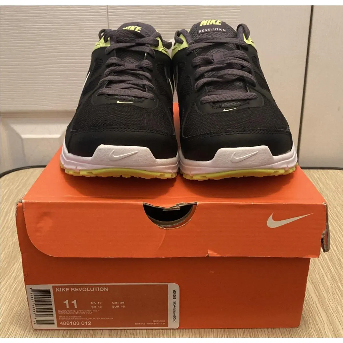 Nike shoes - Nike Revolution 2 - Revolution - 488183012 - Black 0