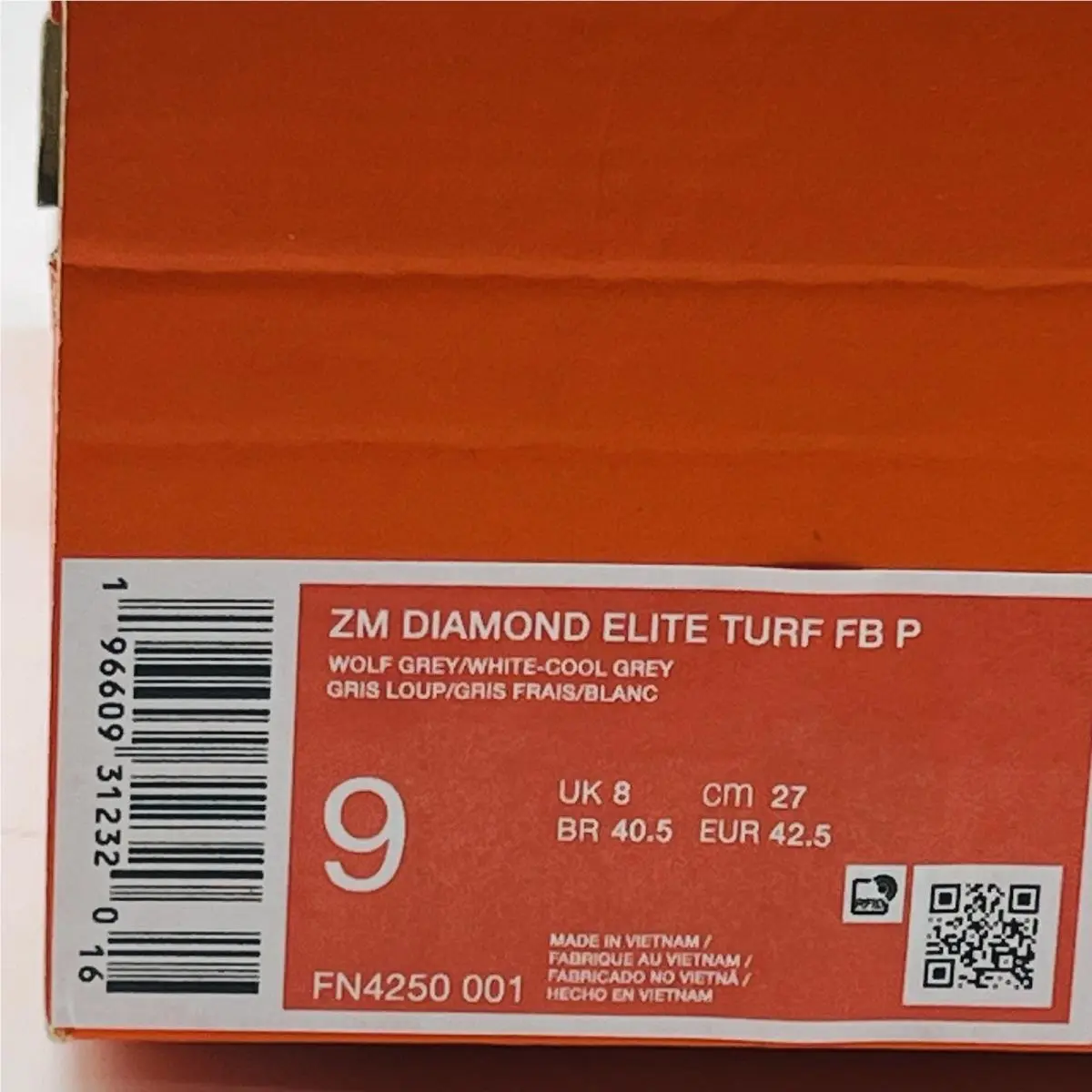 Nike shoes - Nike Air Zoom Diamond Elite - FN4250-001 - Gray 6