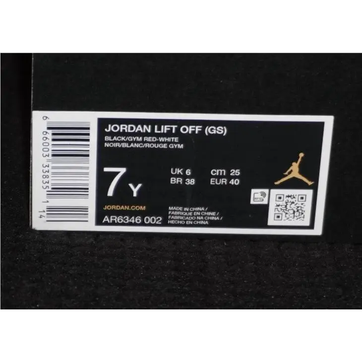 Nike shoes - Air Jordan Lift Off - Air Lift Off - Black/Gym Red/White 8