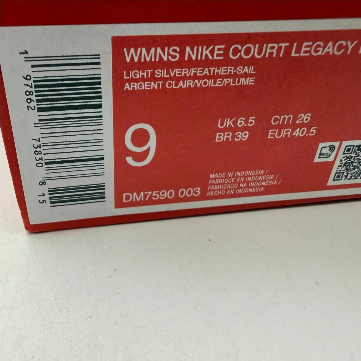 Nike shoes - Nike Court Legacy Lift - Court Legacy Lift - Gray 5