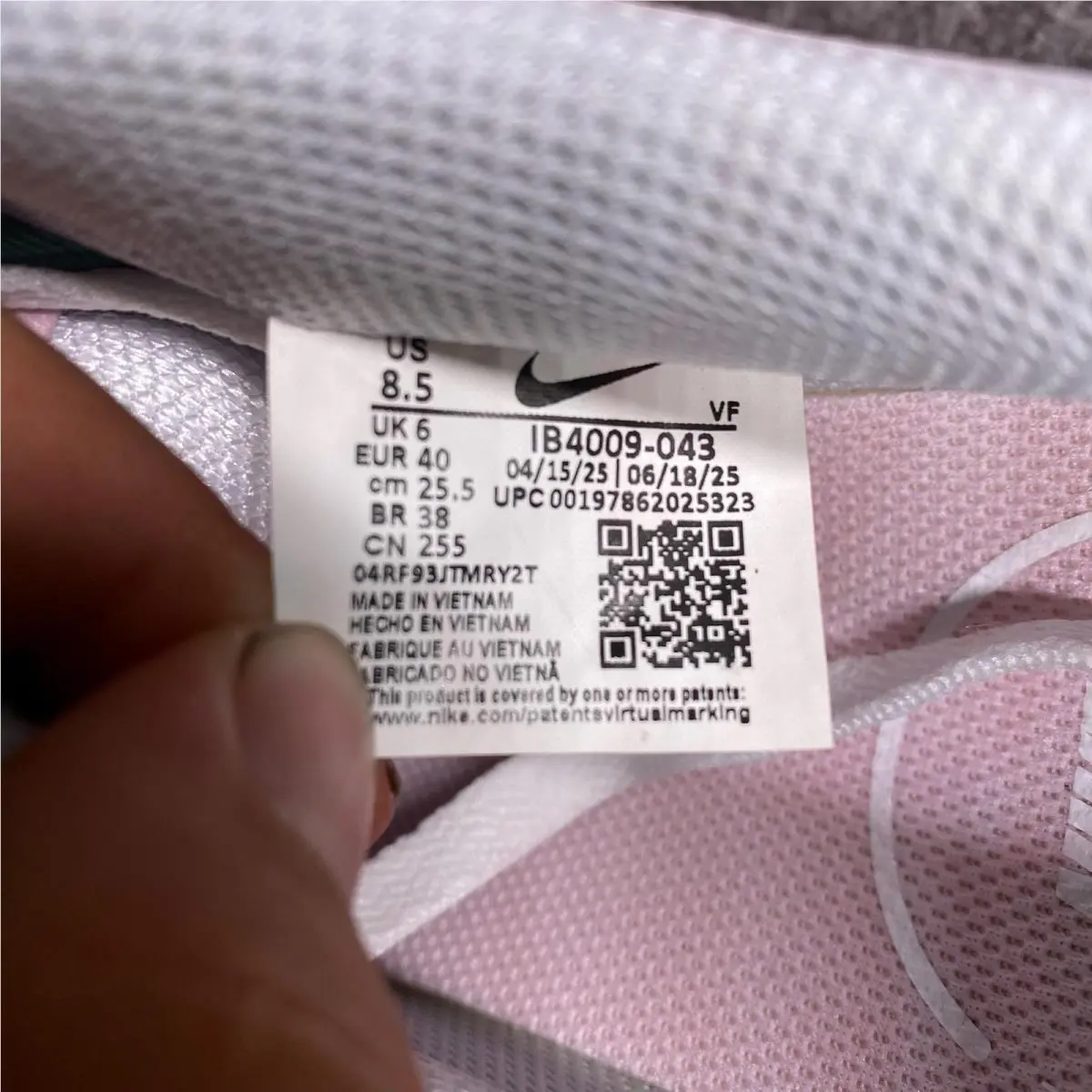 Nike shoes - Nike Court Vision Low - Court Vision Low - Pink 5