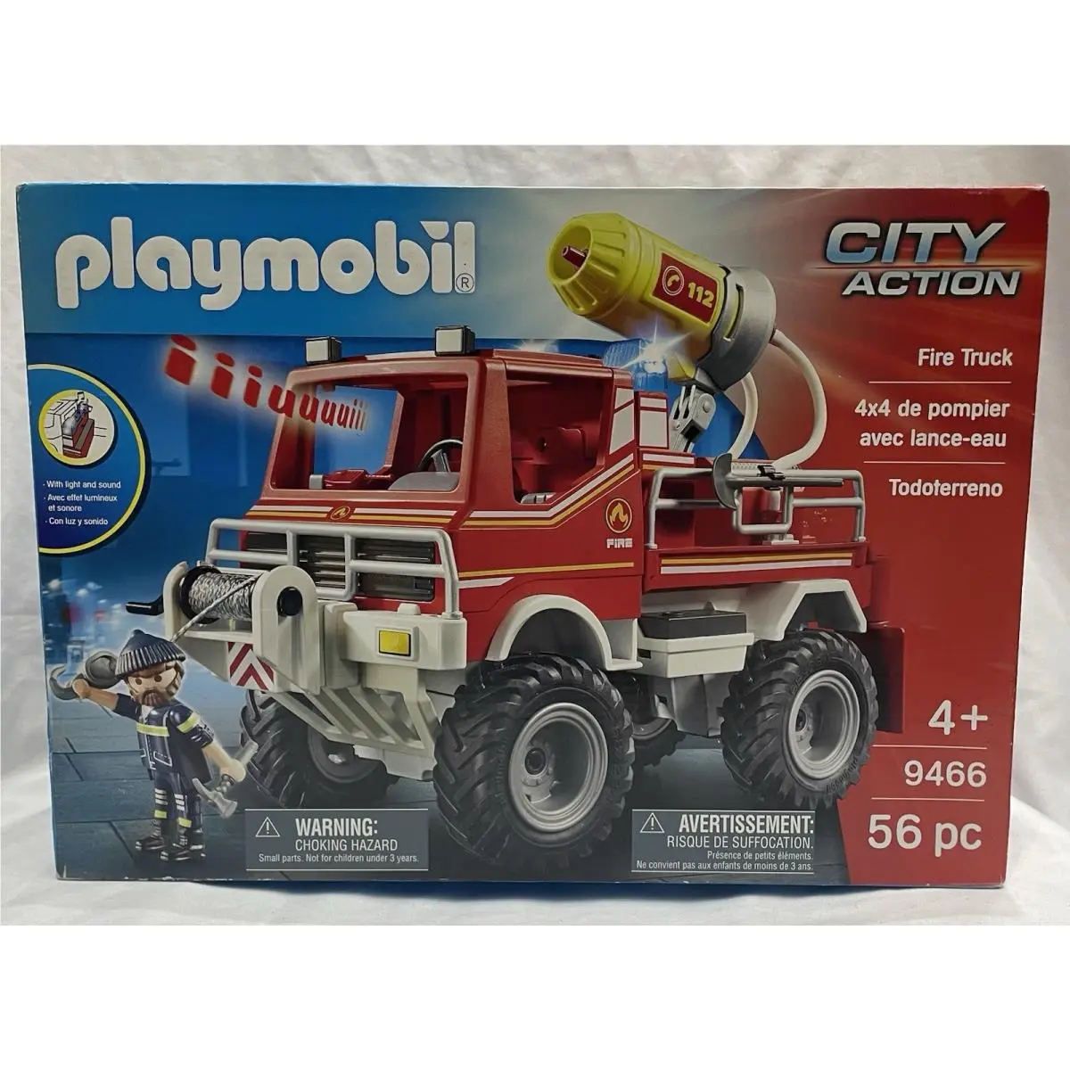 Playmobil City Action Fire Truck Set Model 9466
