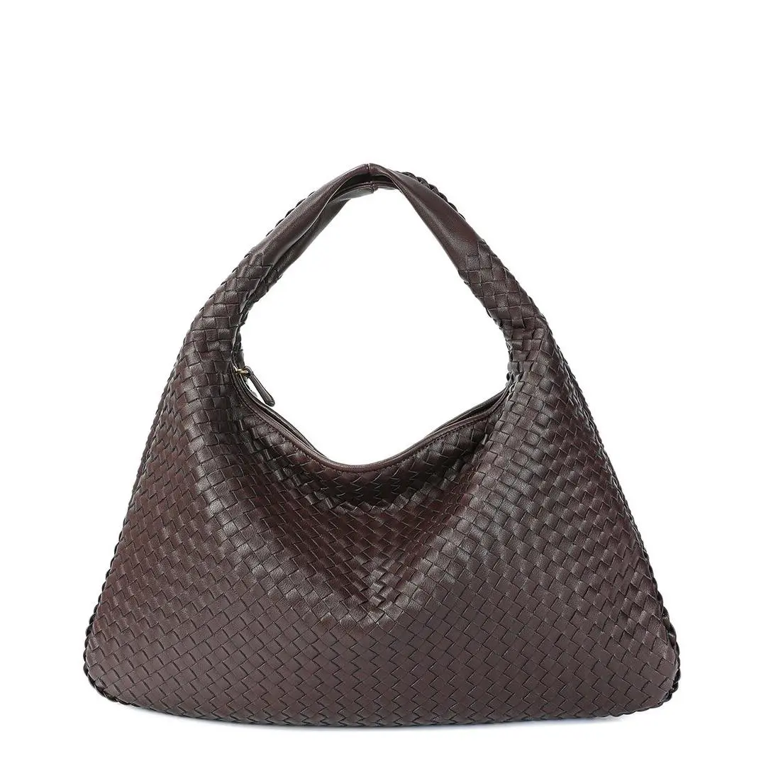 Tiffany Fred Paris Leather Tote Women`s Brown by Louis Vuitton