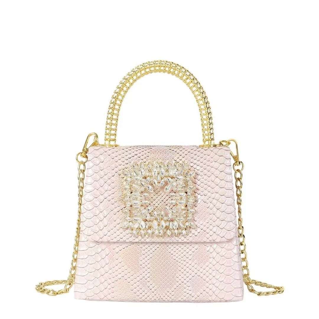 Louis Vuitton Tiffany Fred Paris Embossed Mini Leather Satchel Women`s Pink