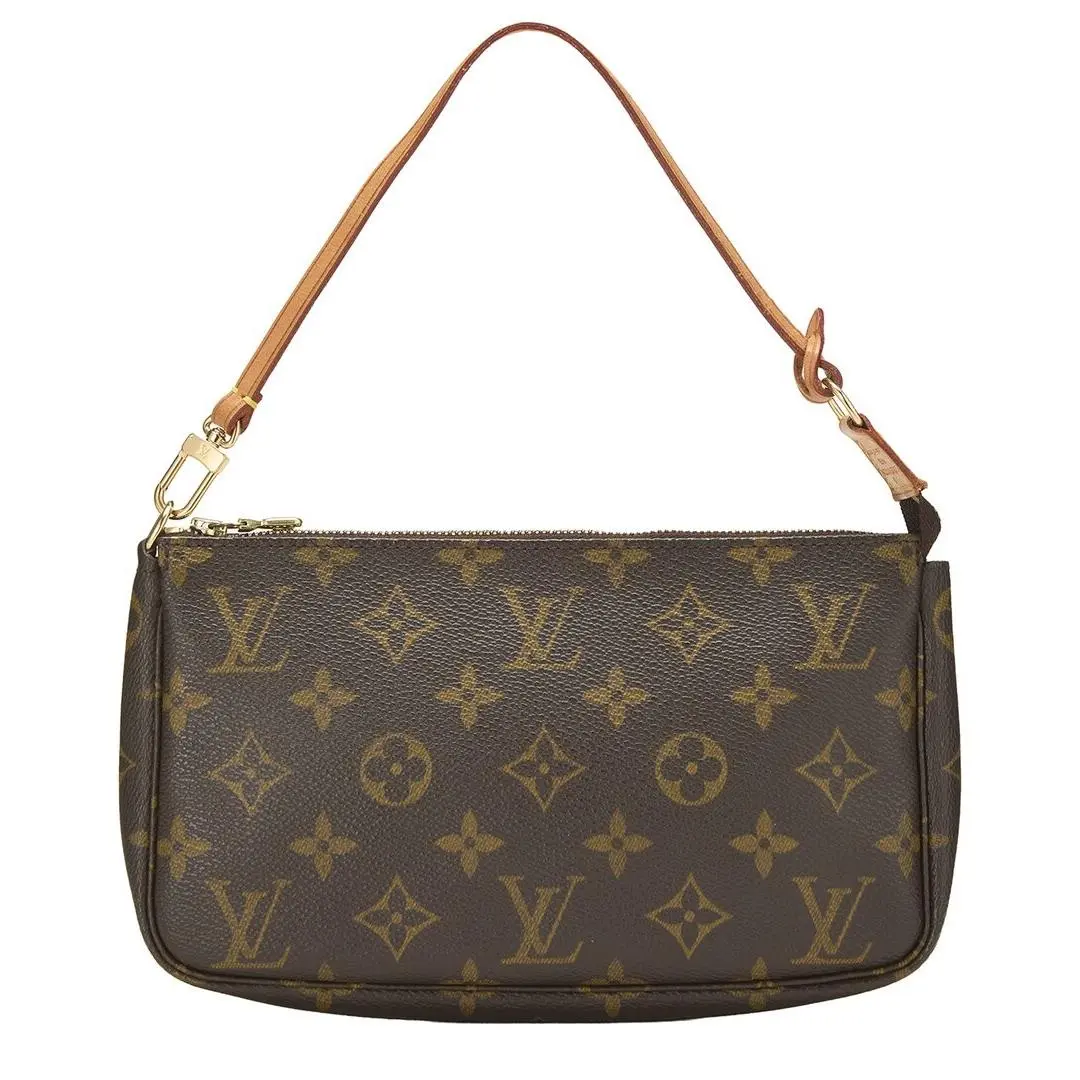 Louis Vuitton Brown Monogram Canvas Pochette Accessoires Pre-loved