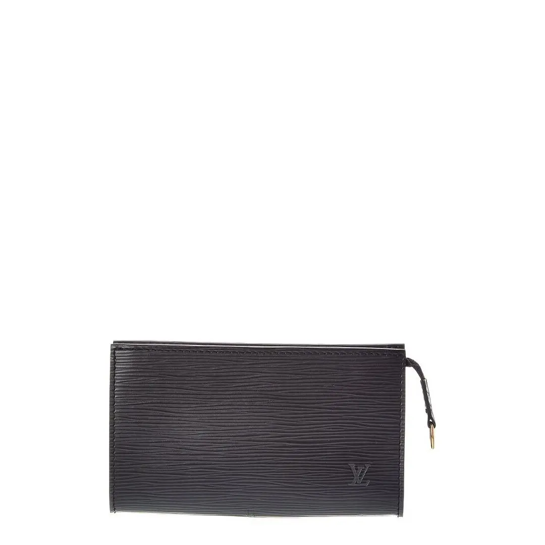 Louis Vuitton Black Epi Leather Bucket Pochette Accessories