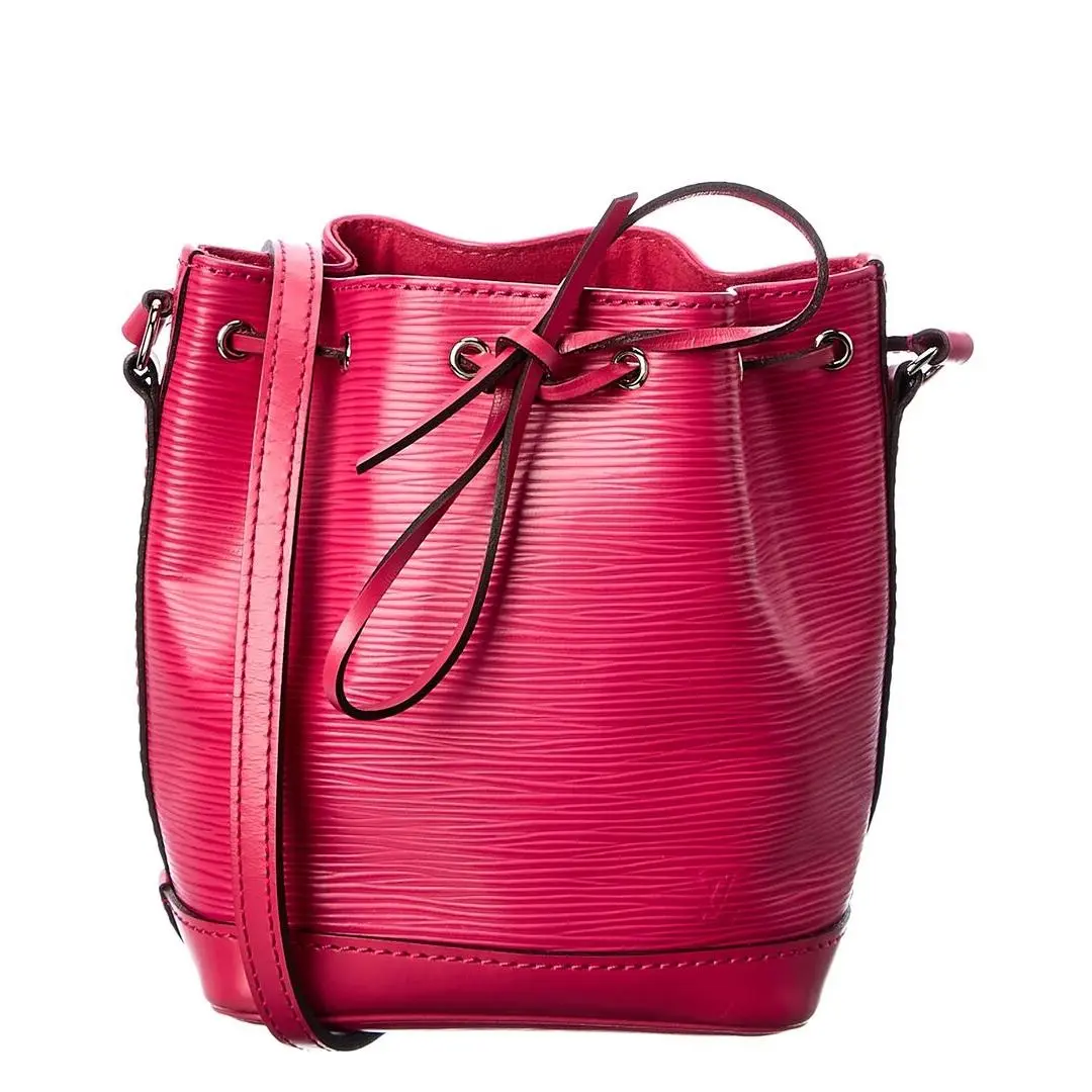 Louis Vuitton Pink Epi Leather Nano Noe Pre-loved Women`s