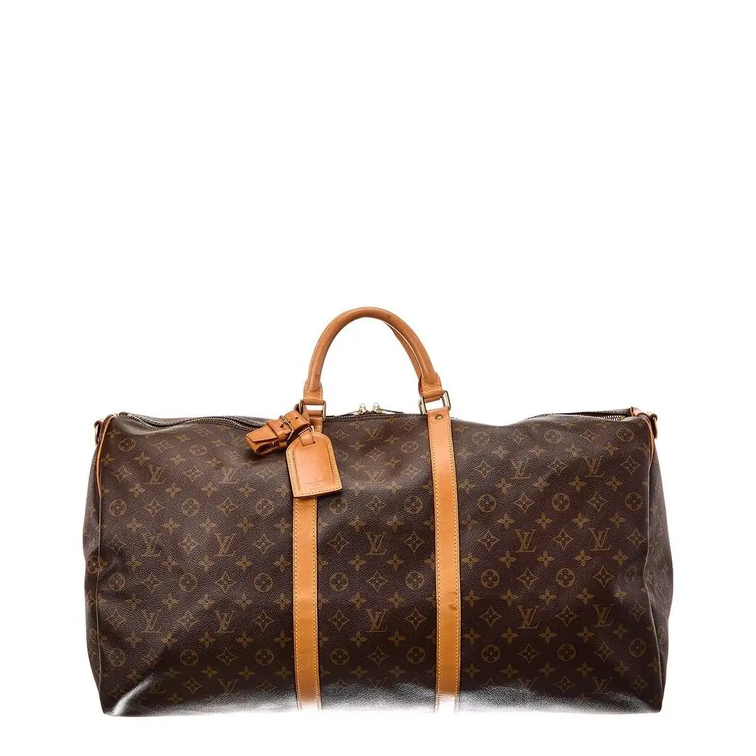 Louis Vuitton Brown Monogram Canvas Keepall Pre-loved