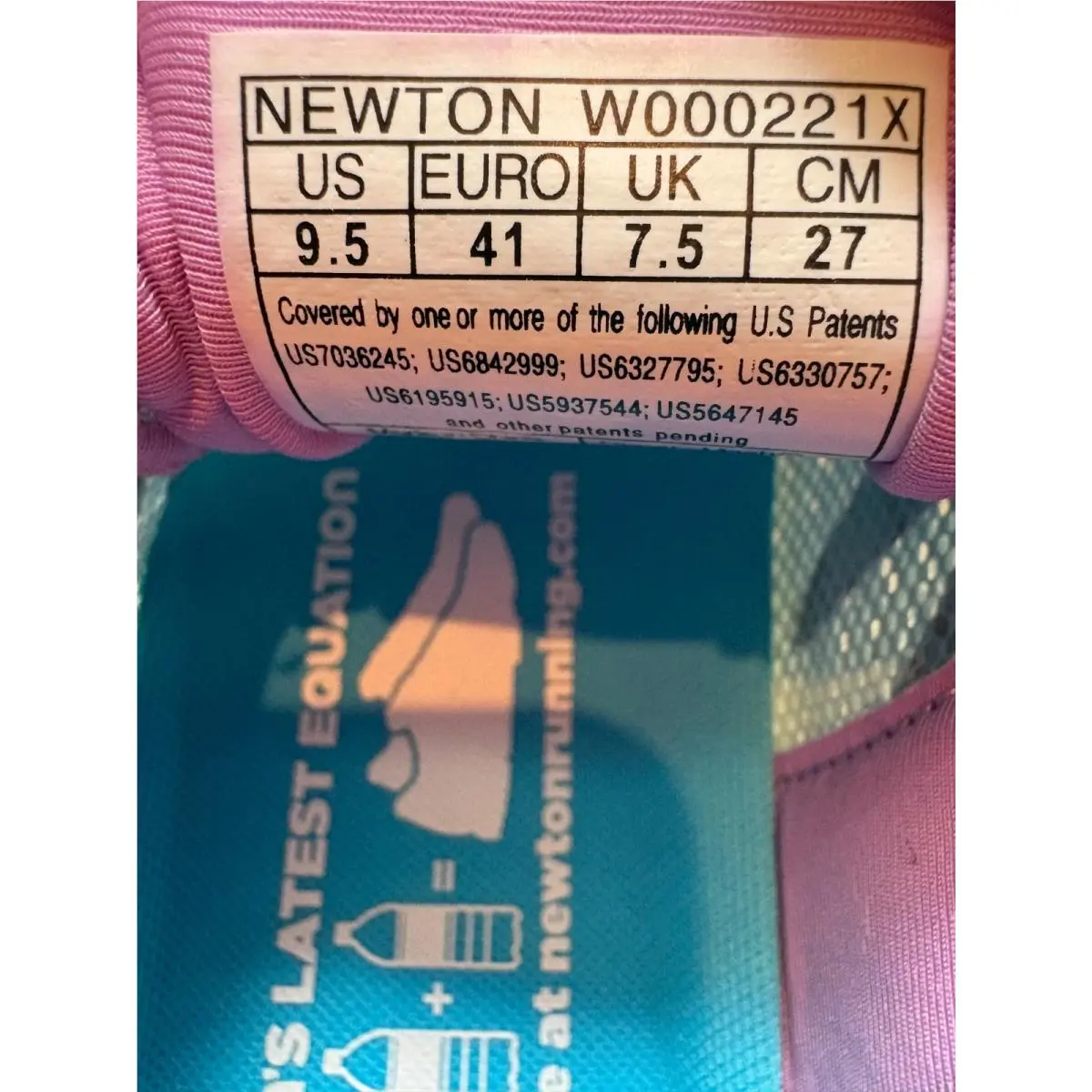 Newton shoes - Gravity - Gravity - W000221X - Blue (UPC: 848338049922) 8