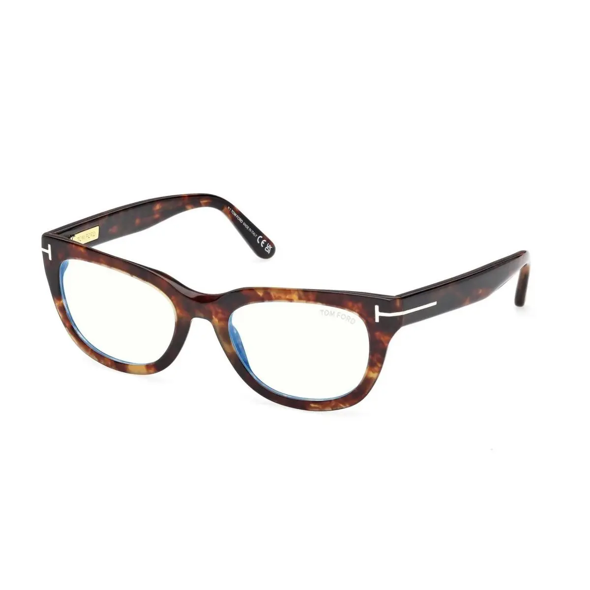 Tom Ford FT6066-B 055 Coloured Havana 53MM Eyeglasses 53-20-140