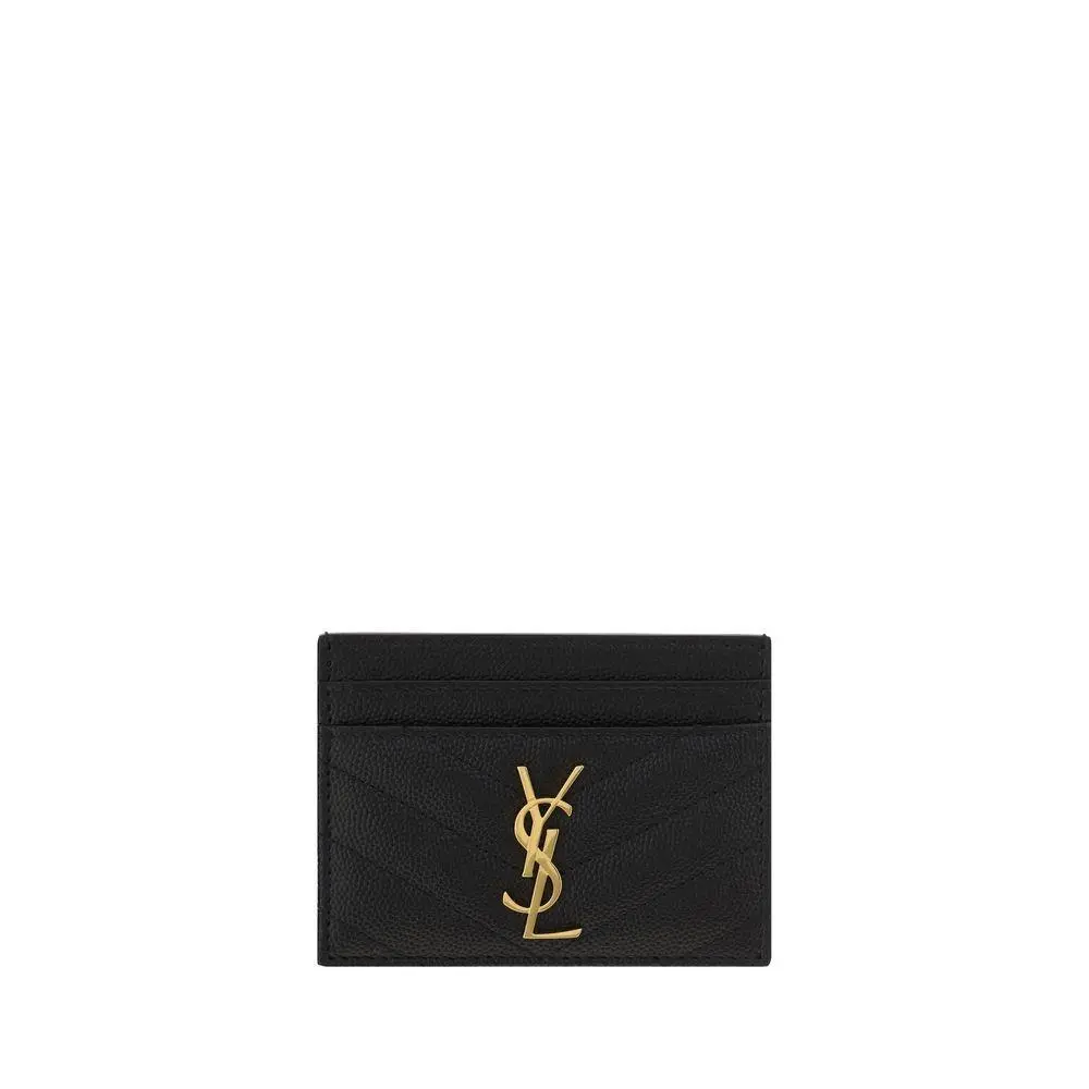 Saint Laurent Black Calf Leather Bos Taurus Wallet - SA423291BOW011000BB by Yves Saint Laurent