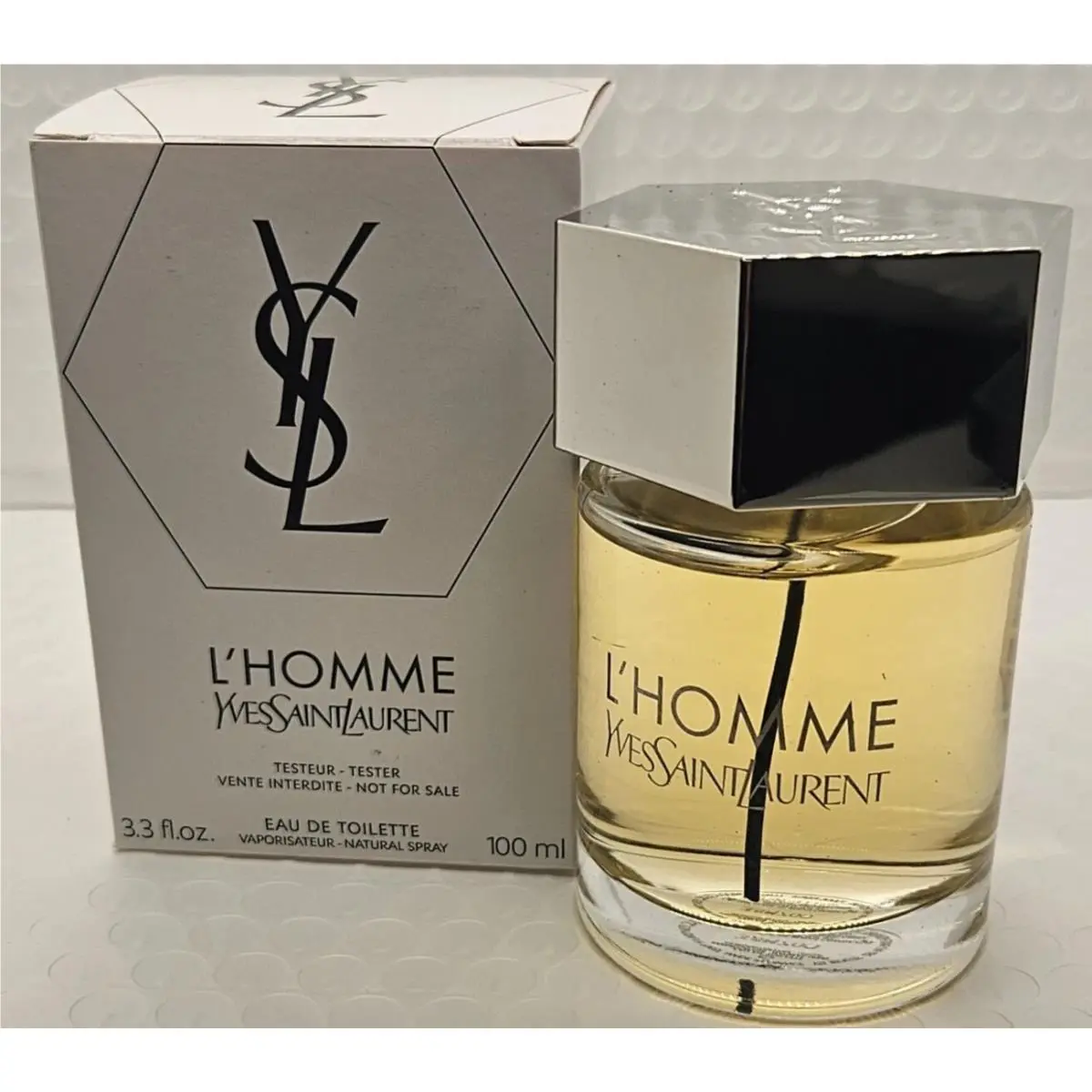 Ysl Yves Sait Laurent L`homme Eau De Toilet 3.3 oz /100 ml AS Pictured by Yves Saint Laurent