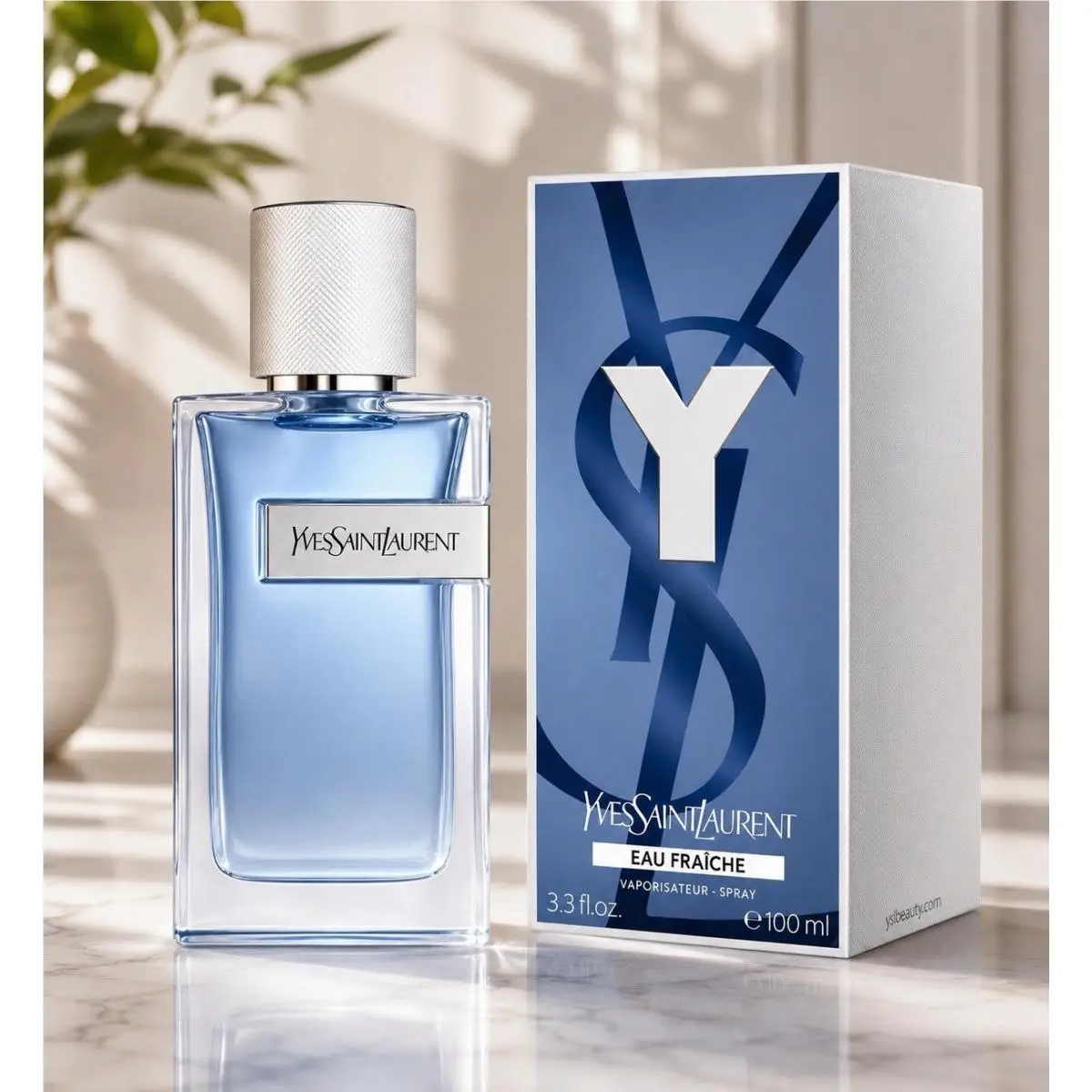 Y Eau Fraîche Eau de Toilette 3.3 oz / 100ml Men Spray by Yves Saint Laurent