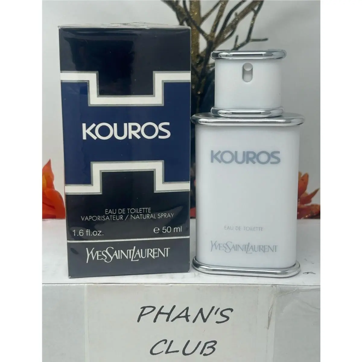 Yves Saint Laurent Kouros 1.6oz Eau de Toilette Aromatic Fougere Perfume For Men